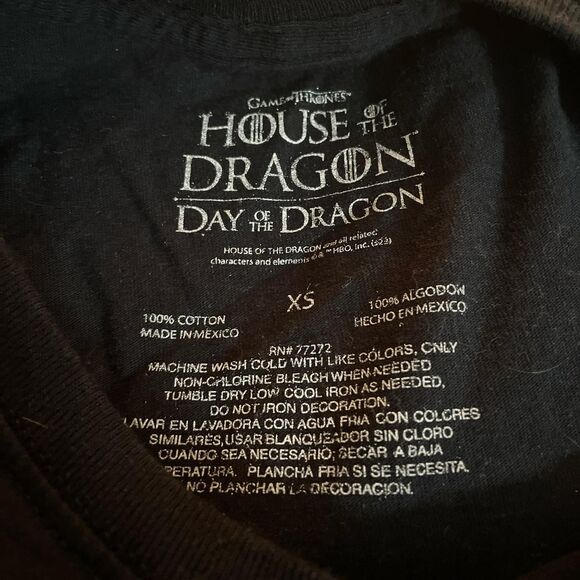 House of the Dragon Game of Thrones crop top - Picture 6 of 6